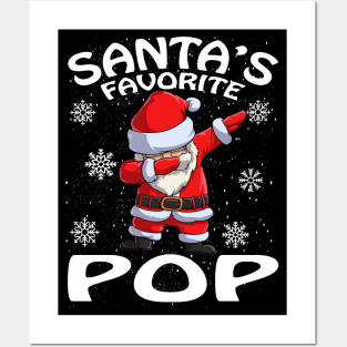 Santas Favorite Pop Christmas Posters and Art